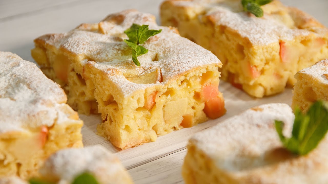 Простой и вкусный ЯБЛОЧНЫЙ ПИРОГ за 5 минут #этопросто