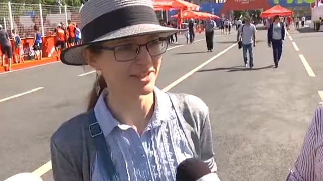 Матч Австралии и Дании собрал большое количество зрителей на самарском фестивале болельщиков смотреть онлайн