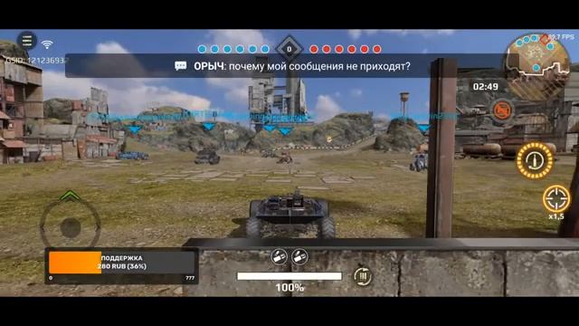 Crossout mobile: Имбовая связка Гром + Молотобой / Кроссаут крафт для нагиба смотреть онлайн