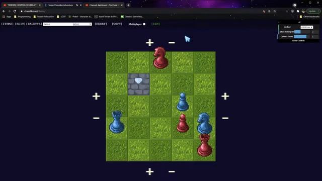 [Super Chesslike] AI Simulator Look ahead: 2 - testing out chess piece powers смотреть онлайн