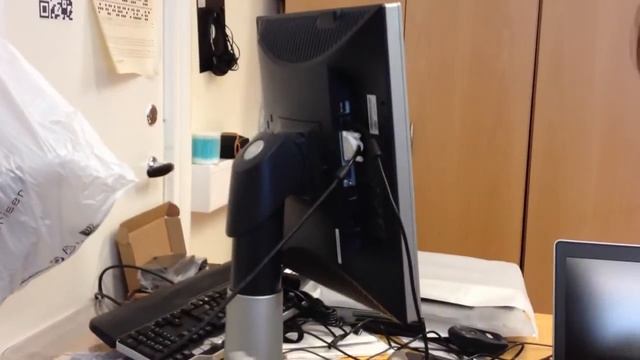 How to unplug Dell 19" monitor смотреть онлайн