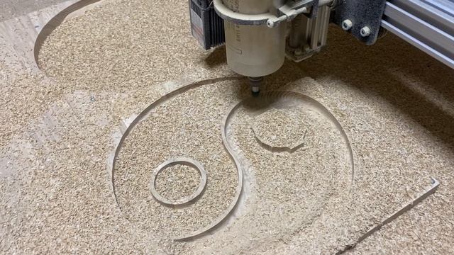 Создание менажницы инь янь