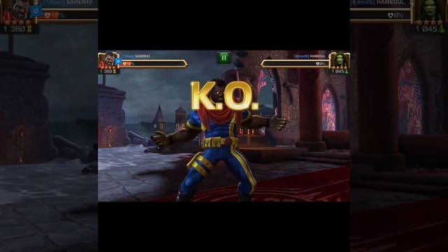 MARVEL:Contest Of Champions. МАРВЕЛ:Битва Чемпионов. Бишоп #Shorts