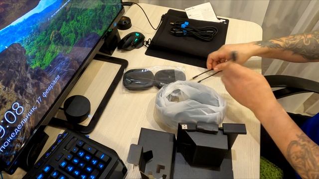 Logitech G PRO X  распаковка.