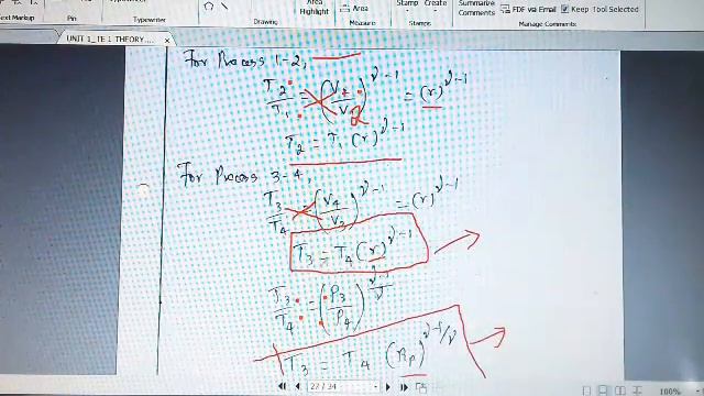 ME8493 Thermal Engineering_ Brayton Cycle derivation смотреть онлайн