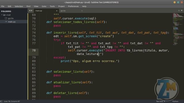 #10 CRUD Kivy & SQLite: O Método de Inserir Livro смотреть онлайн