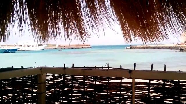 Видео с пляжа у Клеопатры Ресорт, Хургада, Египет смотреть онлайн