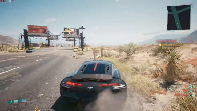 Cyberpunk 2077 stunts with the best car in game смотреть онлайн