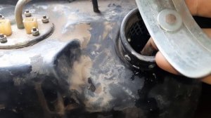 Защита бензобака от слива бензина . ВАЗ 2107 Класика.