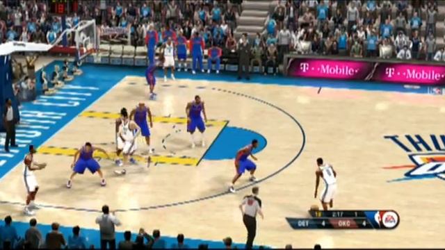Nba live 10 Detroit at OKC смотреть онлайн