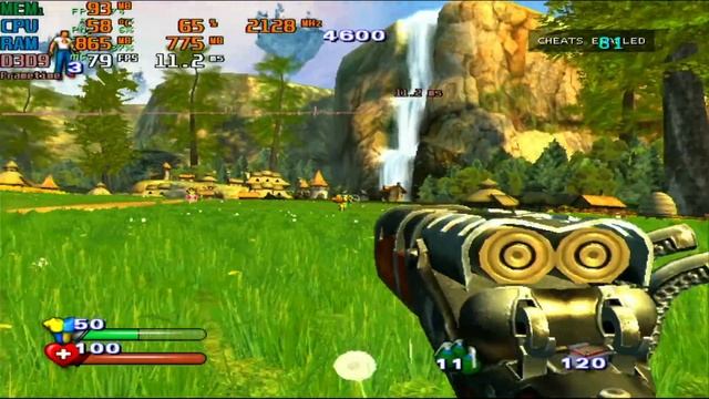 X800 GTO 256MB TEST Serious Sam 2 смотреть онлайн
