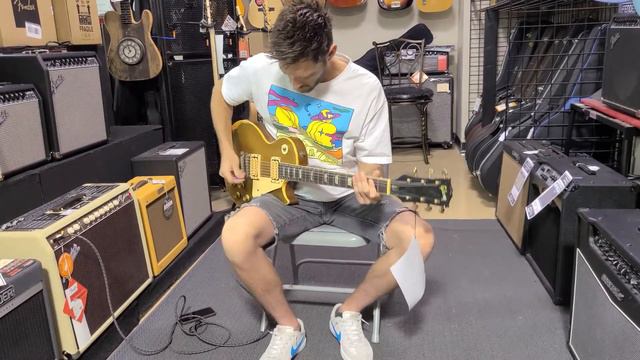 1969 Gibson Les Paul Deluxe Goldtop - Firey Brothers Music-Tulsa смотреть онлайн