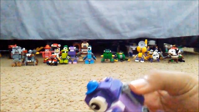 Lego Mixels Challenge Game S1 E2 Eating Until you are Fat смотреть онлайн