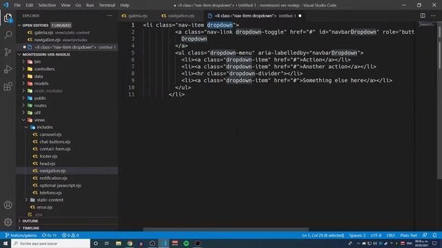 Day 12: Colegio Montessori De La Vera Cruz Nodejs Project.