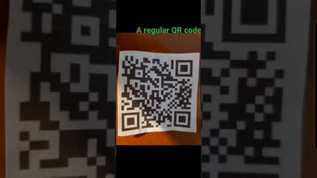 A regular QR Code nothing special смотреть онлайн