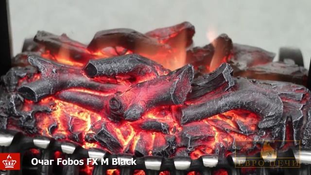 Электрокамин Royal Flame Fobos FX М Black смотреть онлайн