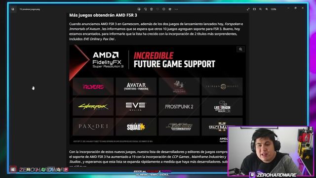 FSR 3.0 FRAME GENERATION tiene PROBLEMAS con las GPUs - NOTICIAS PC смотреть онлайн