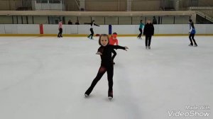 УРОКИ ФИГУРНОГО КАТАНИЯ: змейка назад