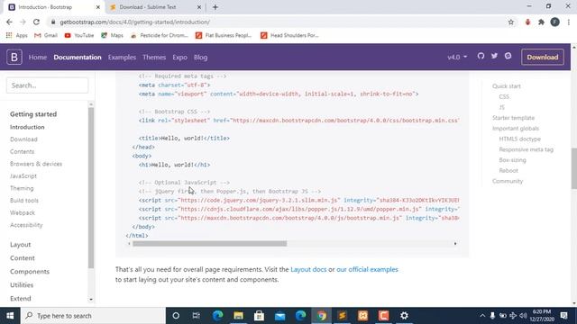 01 Introduction to Bootstrap смотреть онлайн