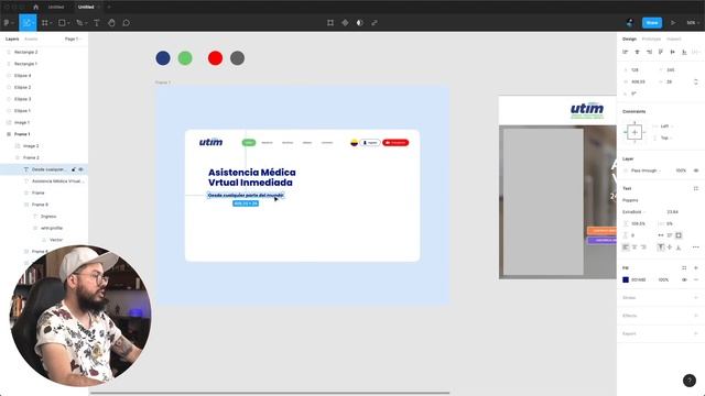 Rediseño Landing Page de CLIENTE REAL ? Aprende Diseño UX/UI en Figma смотреть онлайн