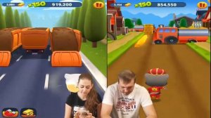 Арест Короля Тома в игре Том бег за золотом! Офицер Анджела против короля Тома от Каталекс!