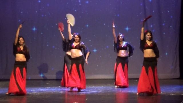 Flamenco Arabe - Gala "ENCANTO ORIENTAL" 2016 - Ballet Nogoom Al Shark - Escuela de Danza Arabe смотреть онлайн