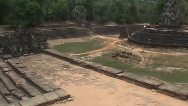 Cambodia, Angkor Wat, waterpools - Камбоджа, Ангкор Ват Бассейны смотреть онлайн