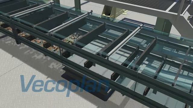 СКЛАДИРОВАНИЕ ЩЕПЫ /// Транспортёры, сепараторы, дозаторы VECOPLAN (Германия) смотреть онлайн