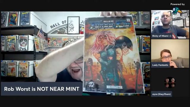 Comic showin' and tellin' w/ Lady F and NNM's Rob Worst смотреть онлайн