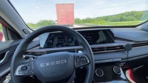Exeed LX максимальная скорость и первые глюки