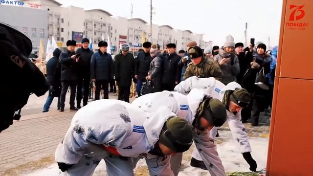 Участники перехода Хабаровск-Москва посетили Бурятию смотреть онлайн