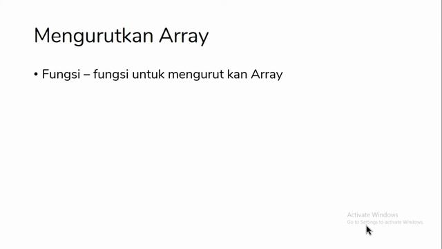 Nilai & Mengurutkan array pada PHP part 3 #14 смотреть онлайн