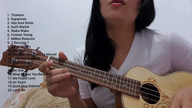 C-G-Am-F (4 Chords, 20 songs on Ukelele) смотреть онлайн