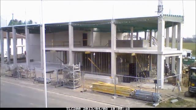 Bauer-Music Neubau im Zeitraffer (7.3.-26.4.2013) смотреть онлайн
