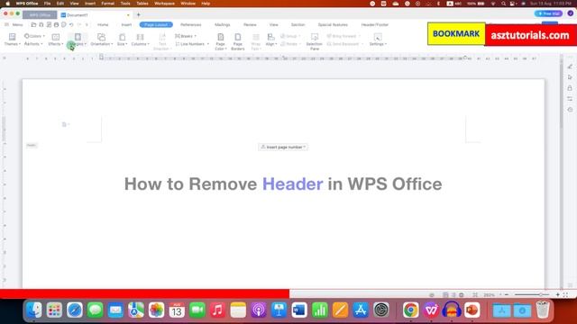 How to Remove Header in WPS Office смотреть онлайн
