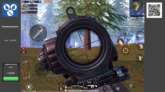 Pubg Mobile - что будет если стоять на одном месте и нюхать дерево...///