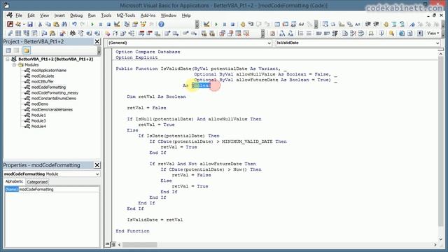 Better VBA 5 - Code Formatting смотреть онлайн