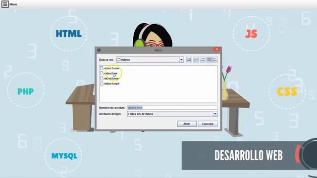 Como hacer un reproductor de vídeo con java y JMF смотреть онлайн