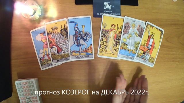 прогноз КОЗЕРОГ на ДЕКАБРЬ 2022г. смотреть онлайн