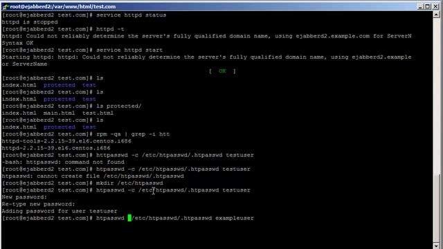 Set up password protected directories using htaccess смотреть онлайн