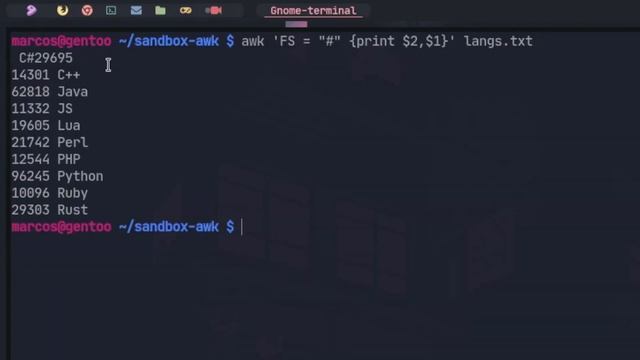 GUIA DEFINITIVO DE AWK PARA INICIANTES смотреть онлайн