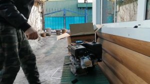 Китайский двигатель DAMAN  DM 106 P 19 -6.5 л\с .Обзор и тест.