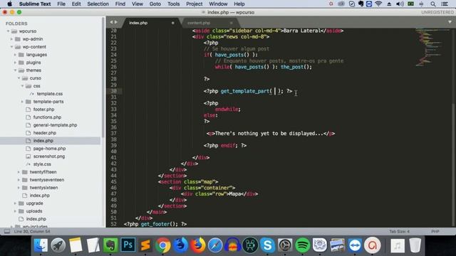 Mini Curso Temas WordPress do zero # 19 - Entendendo Template Parts смотреть онлайн