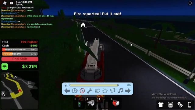 Firefighter and painting upade - Roblox | RoCitizens смотреть онлайн