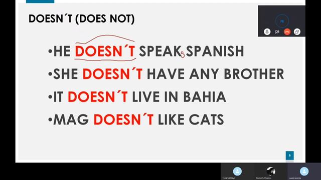 #Aprendaingles #simplepresent Simple Present Negative Form смотреть онлайн