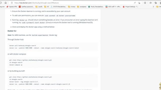 whoogle-search On docker смотреть онлайн