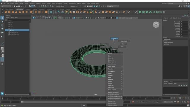 Dynamics Node In MASH | Maya & Arnold Renderer | Tutorial смотреть онлайн