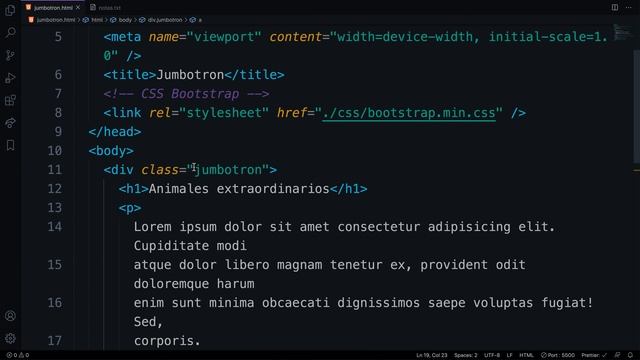 Curso Bootstrap - Componentes, jumbotron смотреть онлайн