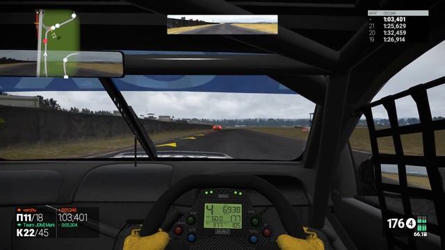 Project CARS [Ford Falcon FG vs. Ruapuna Park GP] - 45 laps смотреть онлайн