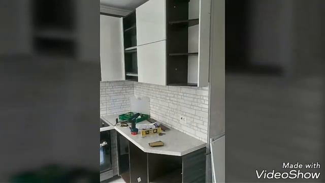 Кухонный гарнитур мдф пластик смотреть онлайн